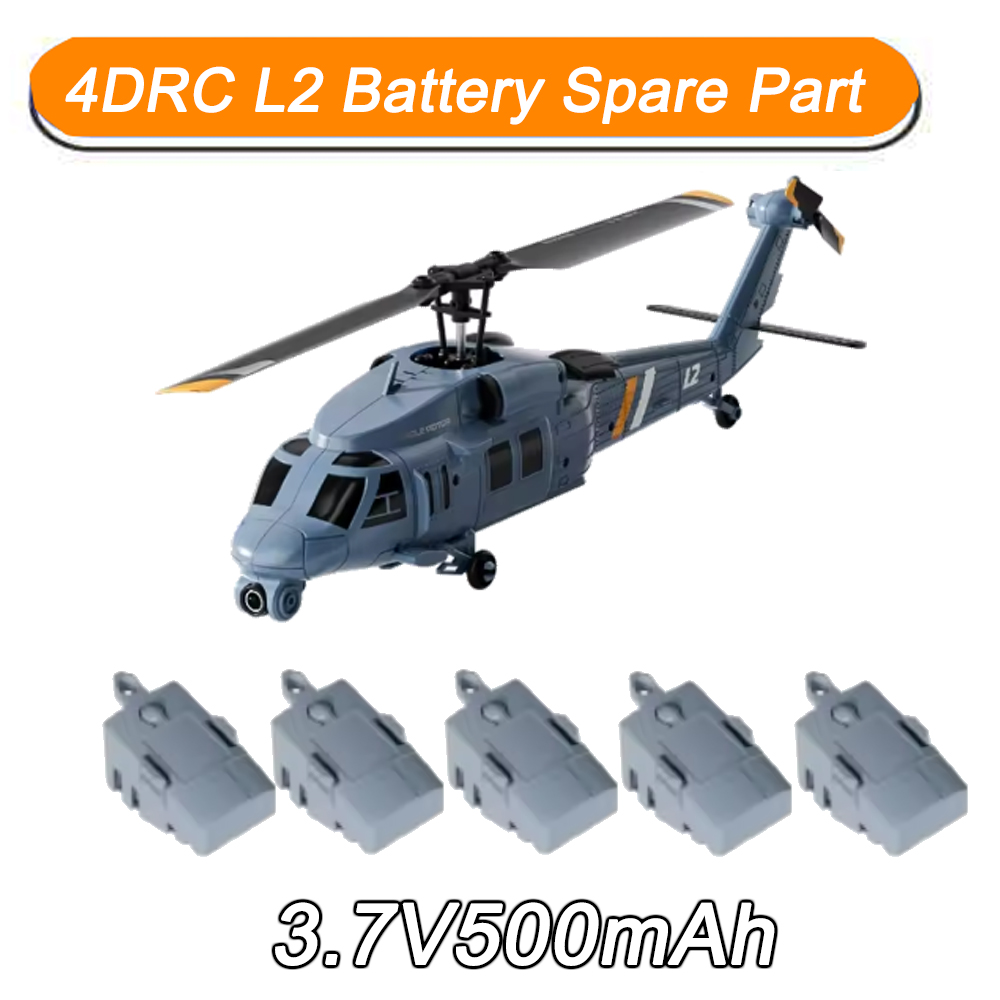 Hybrid Smartwatch - แบตเตอรี่เสริม 3.7V 500mAh ของแท้สำหรับ 4DRC L2