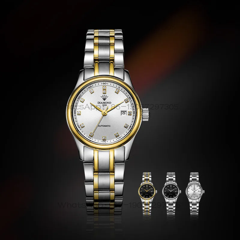Skeleton Mechanical Watch - ร้านนาฬิกาไทม์ ไอส์แลนด์ วอช โฮสต์ ร้านเซี่ยงไฮ้ นาฬิกาอัตโนมัติสำหรับผู้หญิง