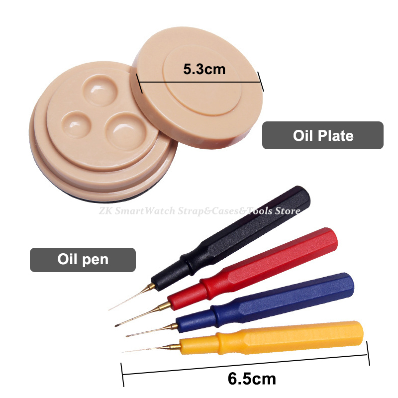 Watch Lubricant Oil - 5pcs นาฬิกาน้ํามันหล่อลื่น Oiler น้ํามันปากกาแบบพกพาการเคลื่อนไหว Part หล่อลื่นซ่อมเครื่องมือบํารุงรักษาอุปกรณ์เสริมสําหรับช่างซ่อมนาฬิกา