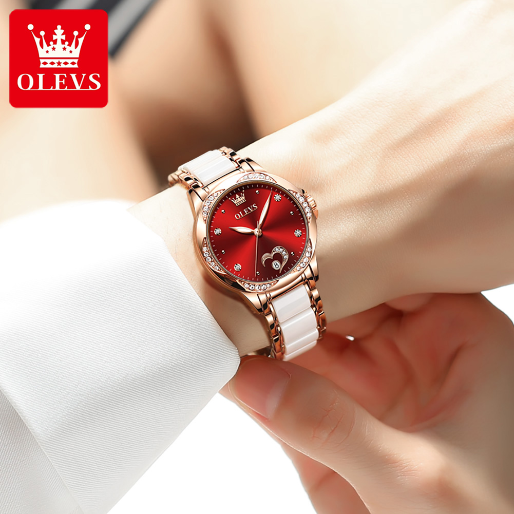 นาฬิกา OLEVS 6631 ระบบอัตโนมัต - Skeleton Mechanical Watch บทวิจารณ์และราคา