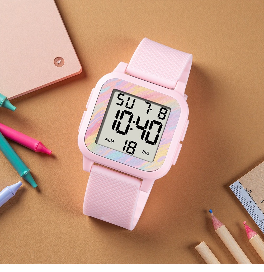 นาฬิกากีฬาดิจิตอลสำหรับผู้หญิง - Chronograph Sport Watch บทวิจารณ์และราคา
