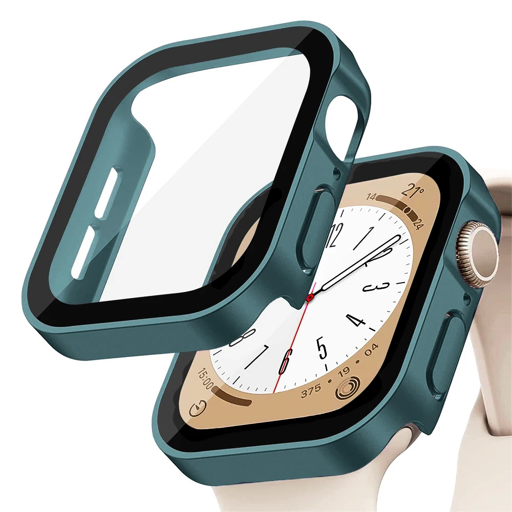 แก้ว + ฝาครอบสําหรับ Apple Wat - Smartwatch Apple Watches For Women บทวิจารณ์และราคา