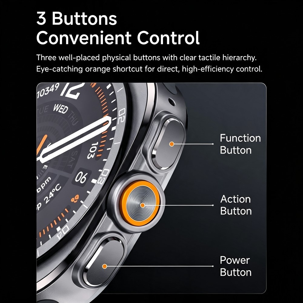 สมาร์ทวอทช์ Advanced Watch Ult - Hybrid Smartwatch บทวิจารณ์และราคา