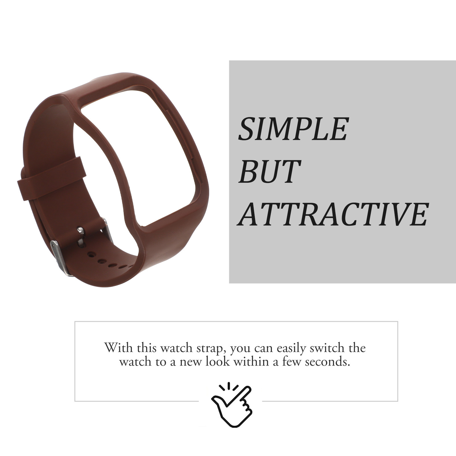 สายนาฬิกา TPE คุณภาพพรีเมียม ส - Smartwatch Slim Watches For Men บทวิจารณ์และราคา