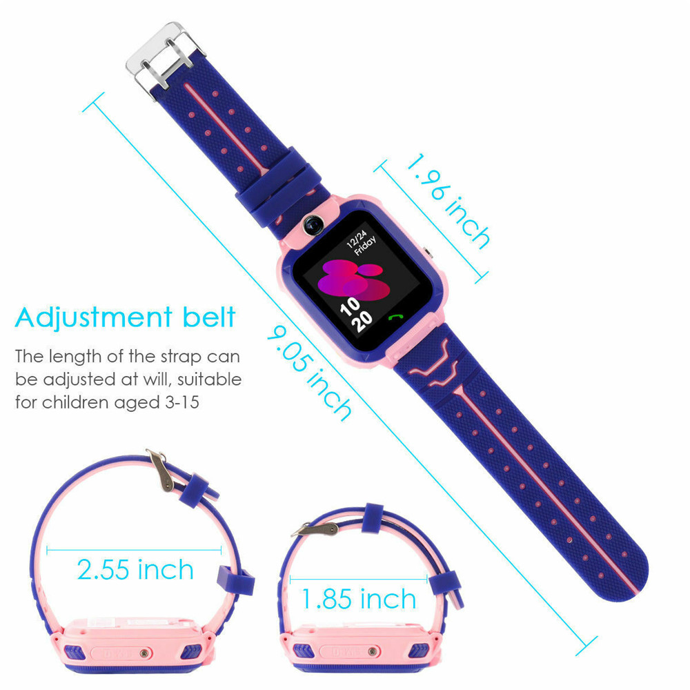 Q12 เด็กดูสมาร์ท 2G SOS โทรตํา - Smartwatch Watches Girls บทวิจารณ์และราคา