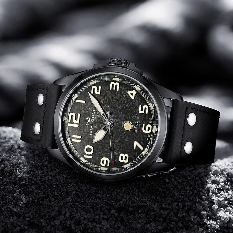 Seagull 43mm Pilot นาฬิกา Vint - Omega Watch Constellation บทวิจารณ์และราคา