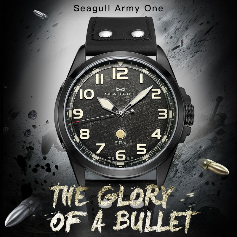 Seagull 43mm Pilot นาฬิกา Vint - Omega Watch Constellation บทวิจารณ์และราคา