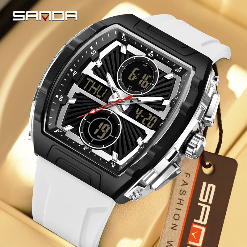 SANDA เทรนด์แฟชั่นนาฬิกาผู้ชาย - Smartwatch Trending Watches For Men บทวิจารณ์และราคา