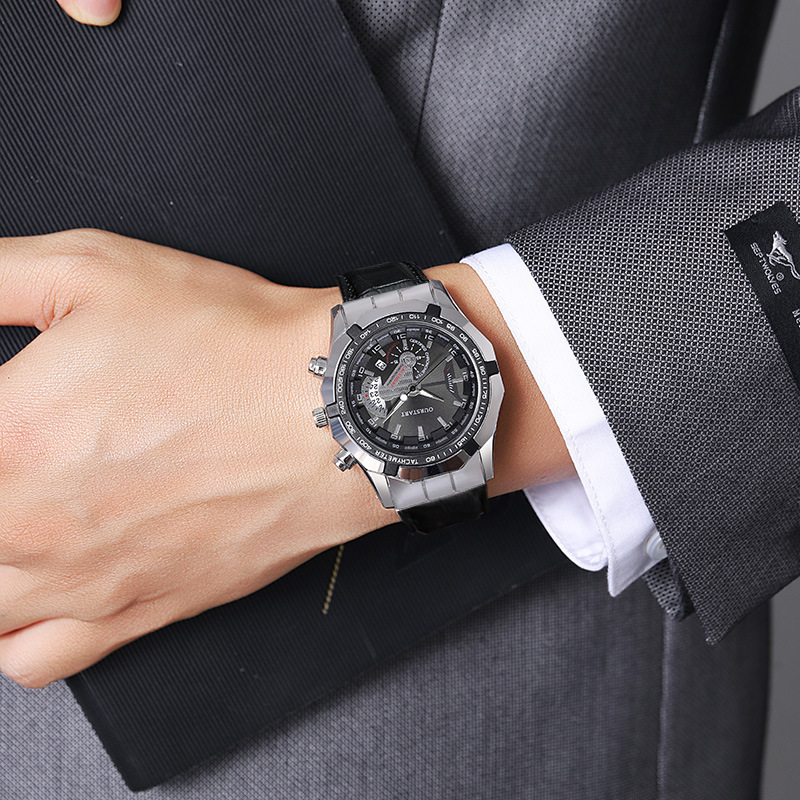 นาฬิกาควอตซ์ผู้ชาย พร้อมปฏิทิน - Smartwatch Casual Watches For Men บทวิจารณ์และราคา