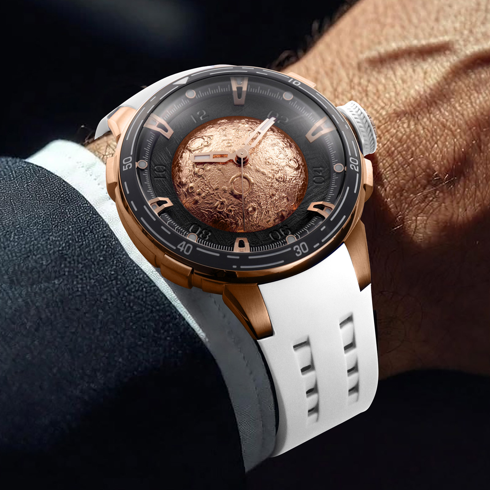 นาฬิกาอัตโนมัติ Astronomy Mars - Omega Watch Constellation บทวิจารณ์และราคา