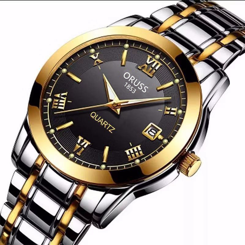 นาฬิกาควอตซ์ผู้ชาย สายเหล็กบาง - Smartwatch Casual Watches For Men บทวิจารณ์และราคา