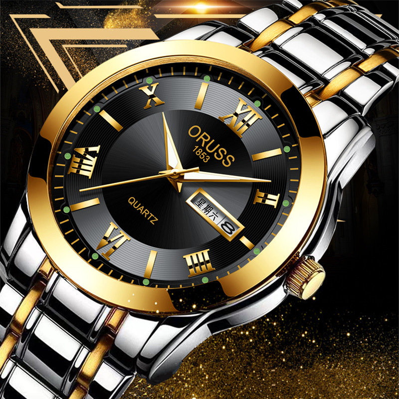 นาฬิกาควอตซ์ผู้ชาย สายเหล็กบาง - Smartwatch Casual Watches For Men บทวิจารณ์และราคา