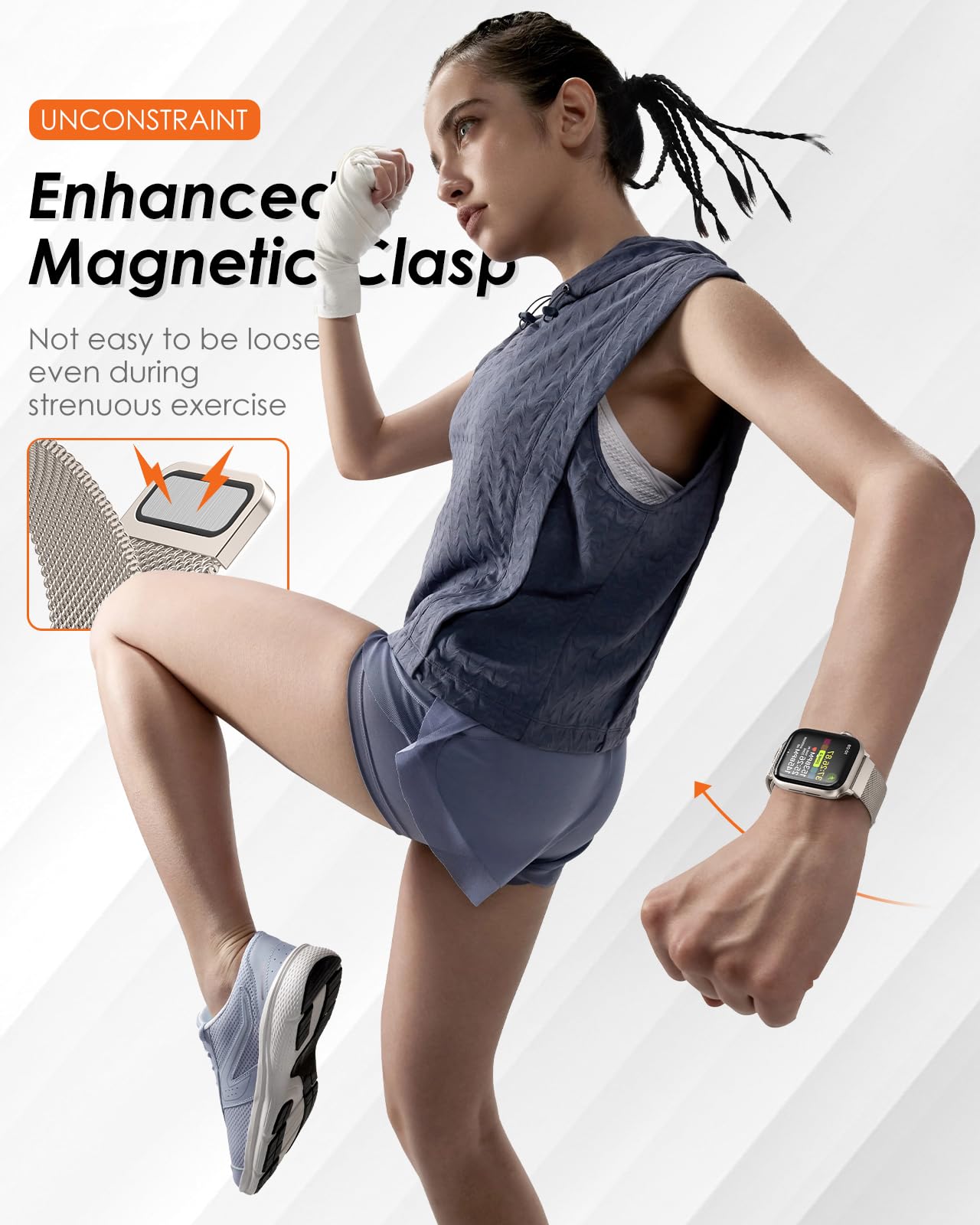 สาย Milanese สำหรับ Apple Watc - Smartwatch Apple Watches For Women บทวิจารณ์และราคา