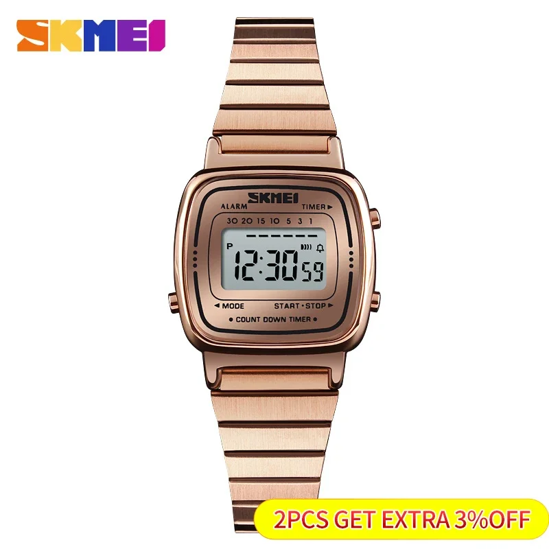SKMEI 1901 ผู้หญิงแบรนด์หรู 3B - Chronograph Sport Watch บทวิจารณ์และราคา