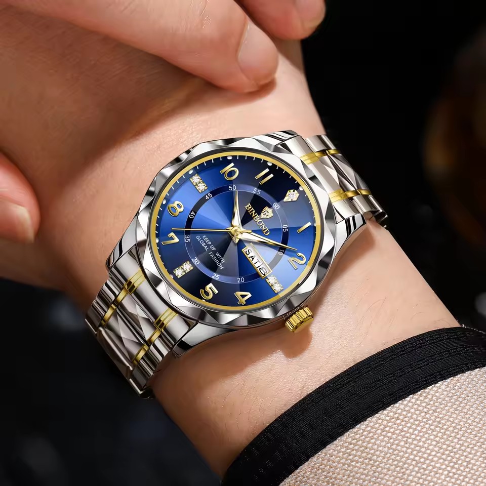 นาฬิกาผู้ชายแนวโน้มแฟชั่นไฟกลา - Smartwatch Trending Watches For Men บทวิจารณ์และราคา