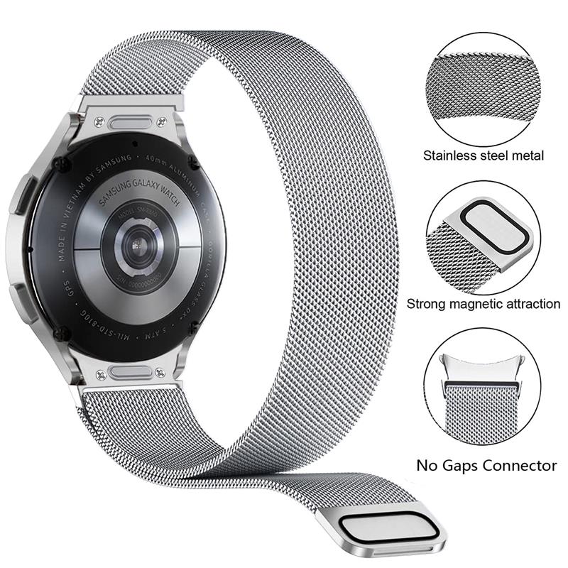 Milanese Loop สําหรับ Samsung  - Smartwatch Samsung Watches For Men บทวิจารณ์และราคา