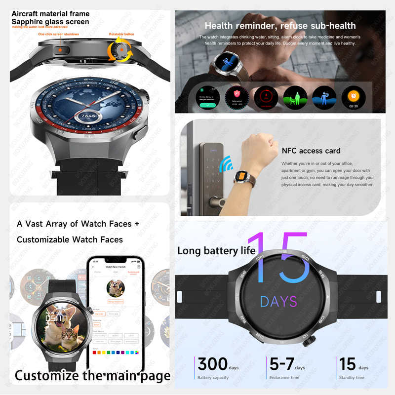 นาฬิกา BOXUXING รุ่นใหม่ ปี 20 - Hybrid Smartwatch บทวิจารณ์และราคา