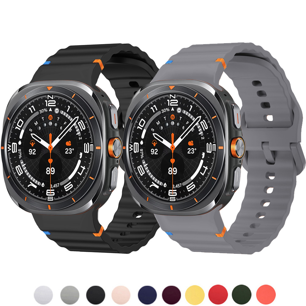 สายนาฬิกาซิลิโคนสำหรับ Samsung - Smartwatch Samsung Watches For Men บทวิจารณ์และราคา