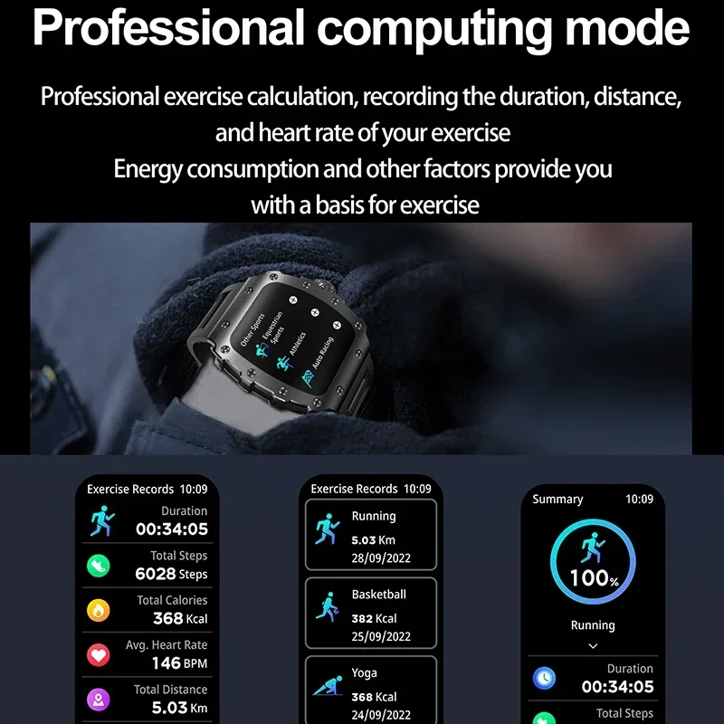 นาฬิกาอัจฉริยะรุ่นใหม่ หน้าจอ  - Smartwatch Trending Watches For Men บทวิจารณ์และราคา