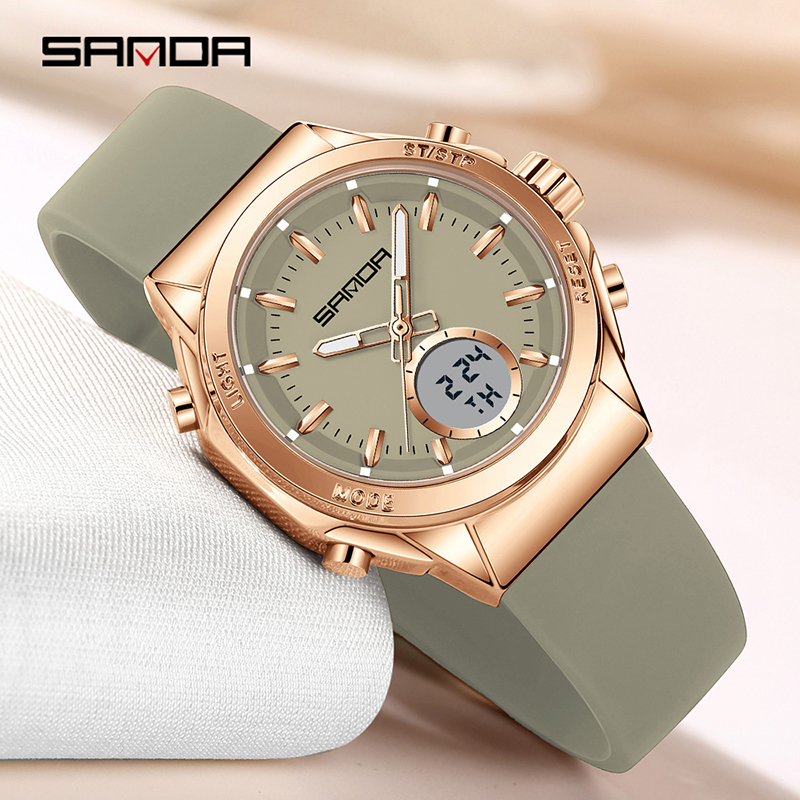 SANDA 9103 นาฬิกาข้อมือสปอร์ตส - Chronograph Sport Watch บทวิจารณ์และราคา
