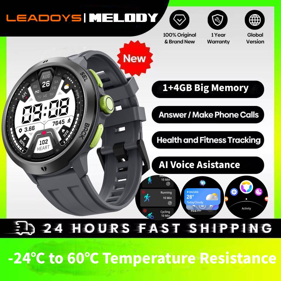 นาฬิกาอัจฉริยะ LEADOYS C33 พร้ - Smartwatch Running Watches For Men บทวิจารณ์และราคา