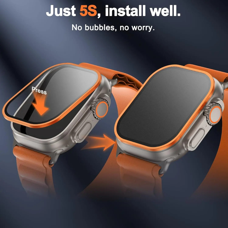 กระจกนิรภัยสำหรับแอปเปิ้ลวอทช์ - Smartwatch Apple Watches For Women บทวิจารณ์และราคา
